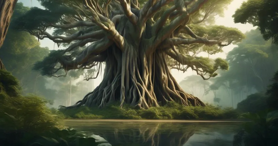 symbolism of banyan trees