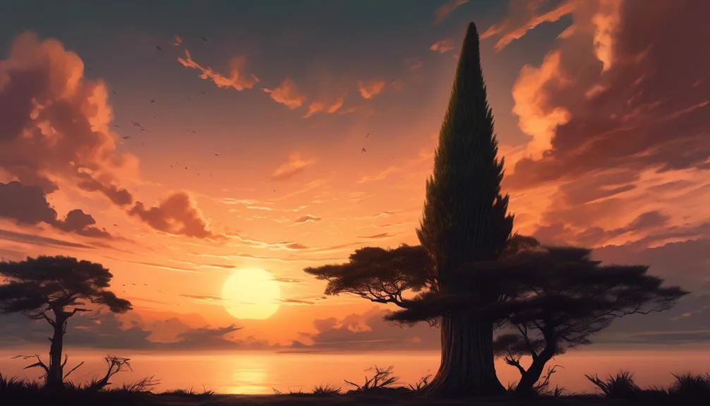 symbolism of cypress trees