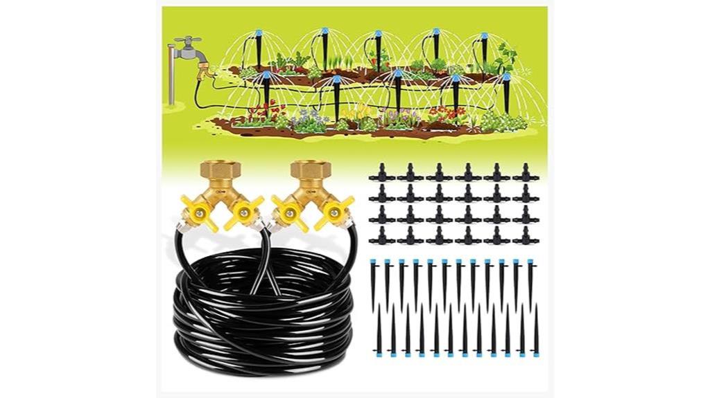 100ft garden drip irrigation