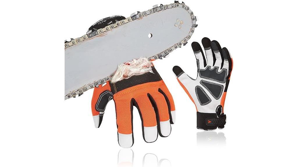 12 layer chainsaw protection gloves