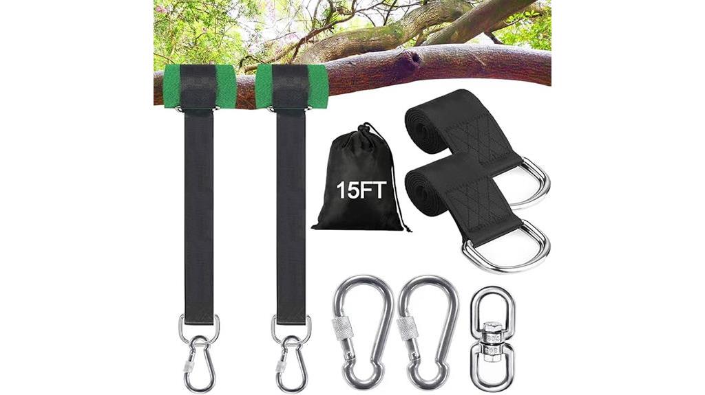 15 ft tree swing straps