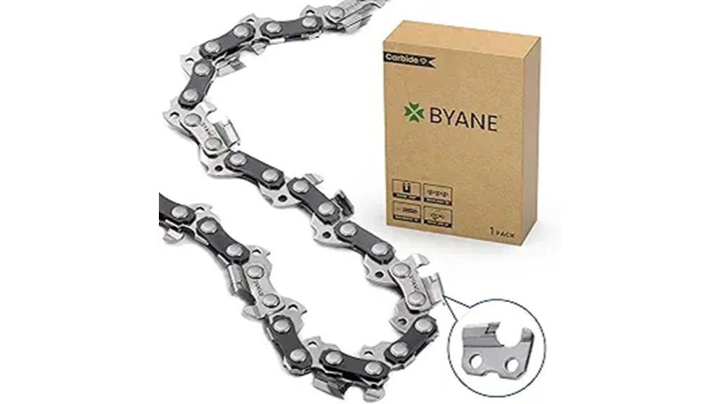 18 inch carbide chainsaw chain