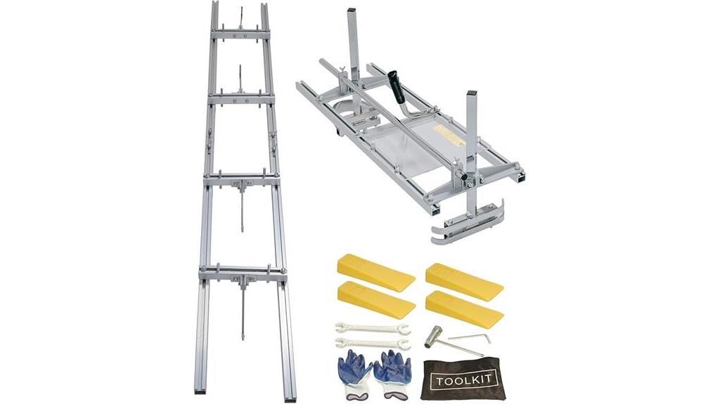 36 inch chainsaw mill system