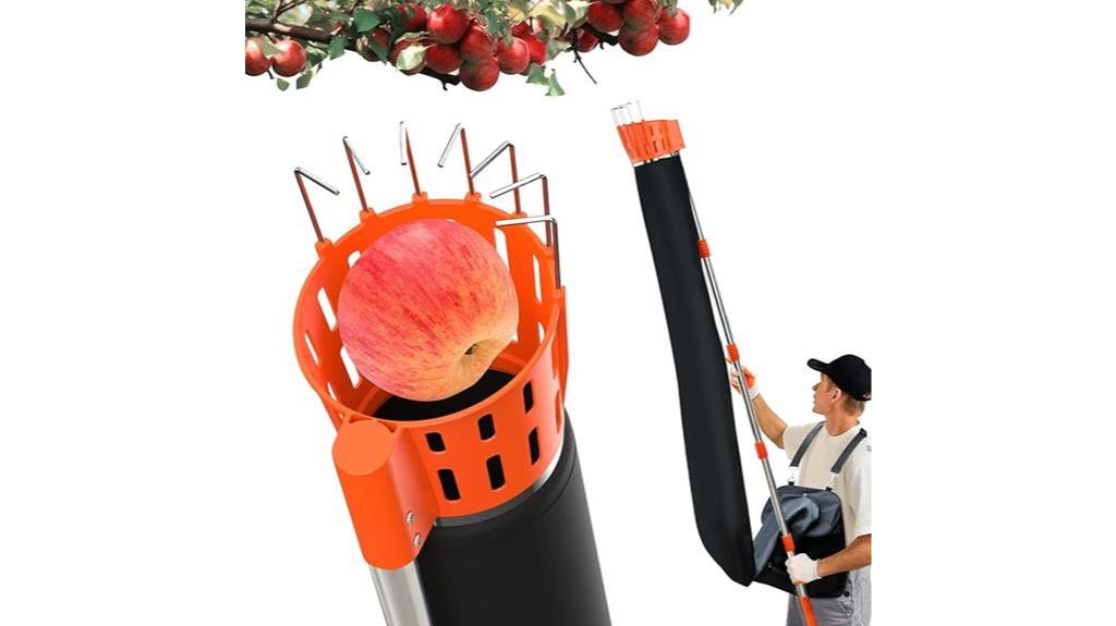 adjustable fruit picker pole