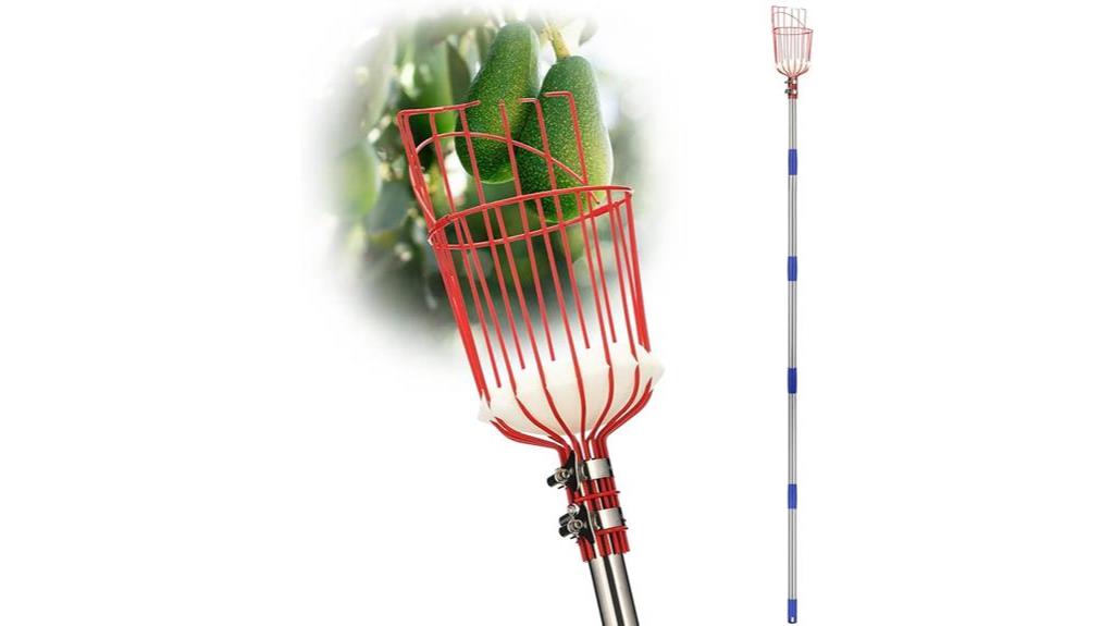 adjustable fruit picker tool