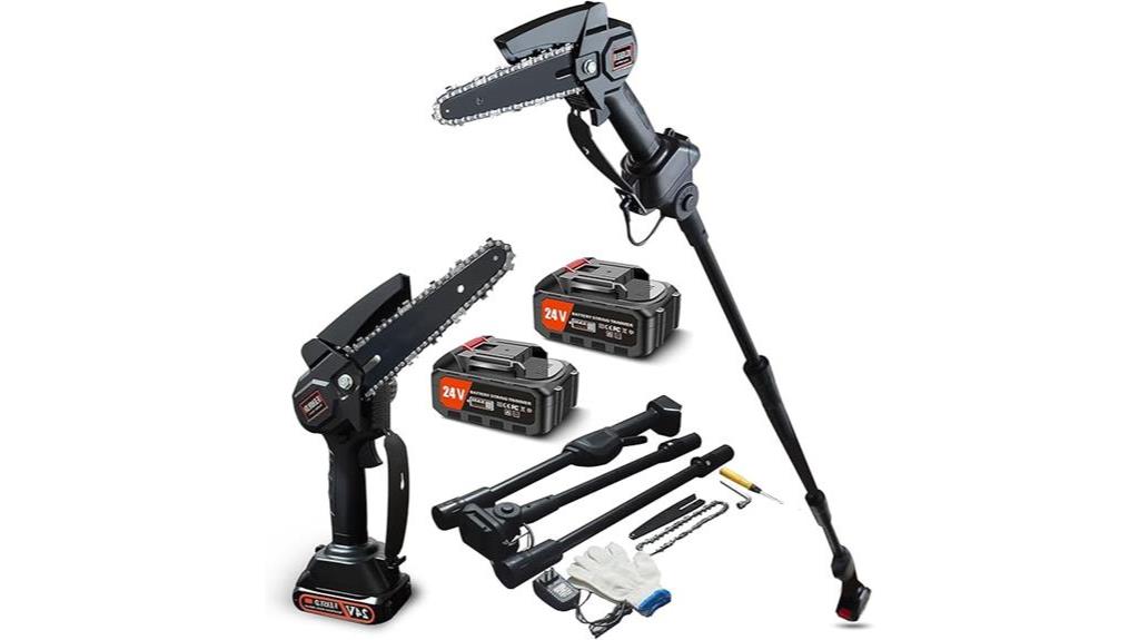 battery powered pole saws