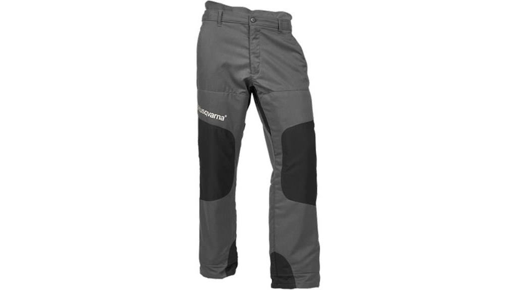 black and gray pants