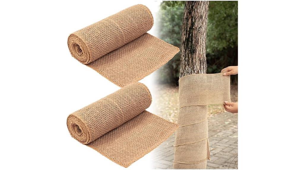 burlap tree protector wraps