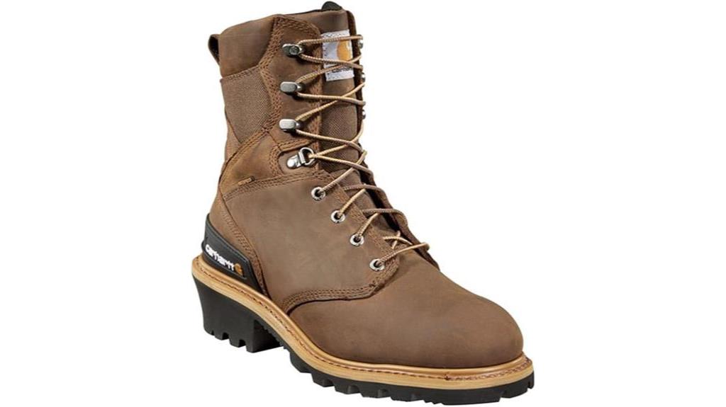 carhartt waterproof composite toe boot