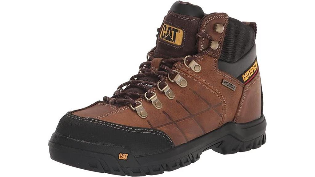 cat men s waterproof steel toe