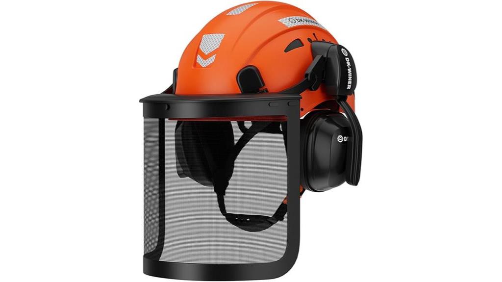 chainsaw safety helmet kit