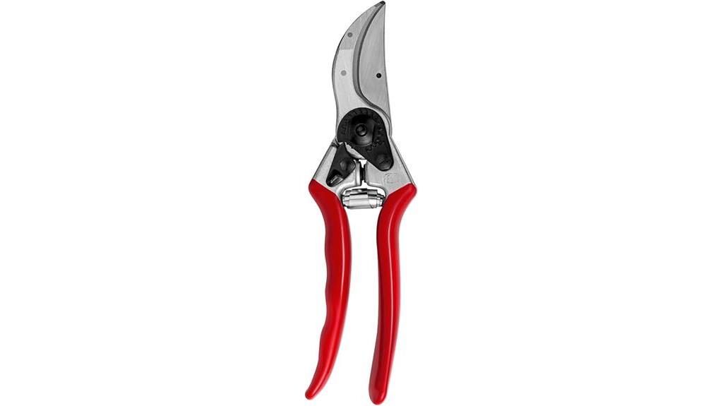 classic red hand pruner