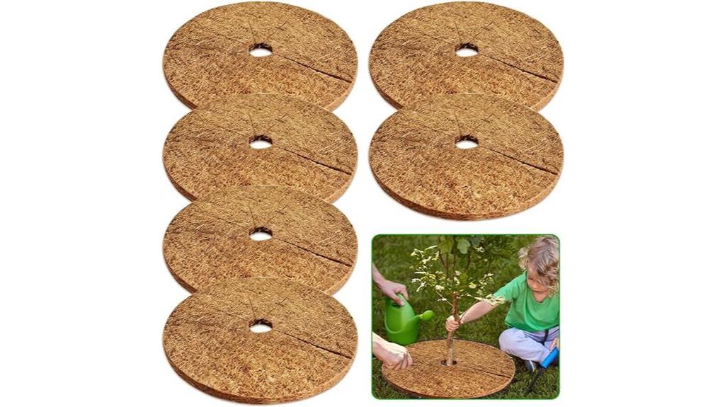 coconut fibers tree protector