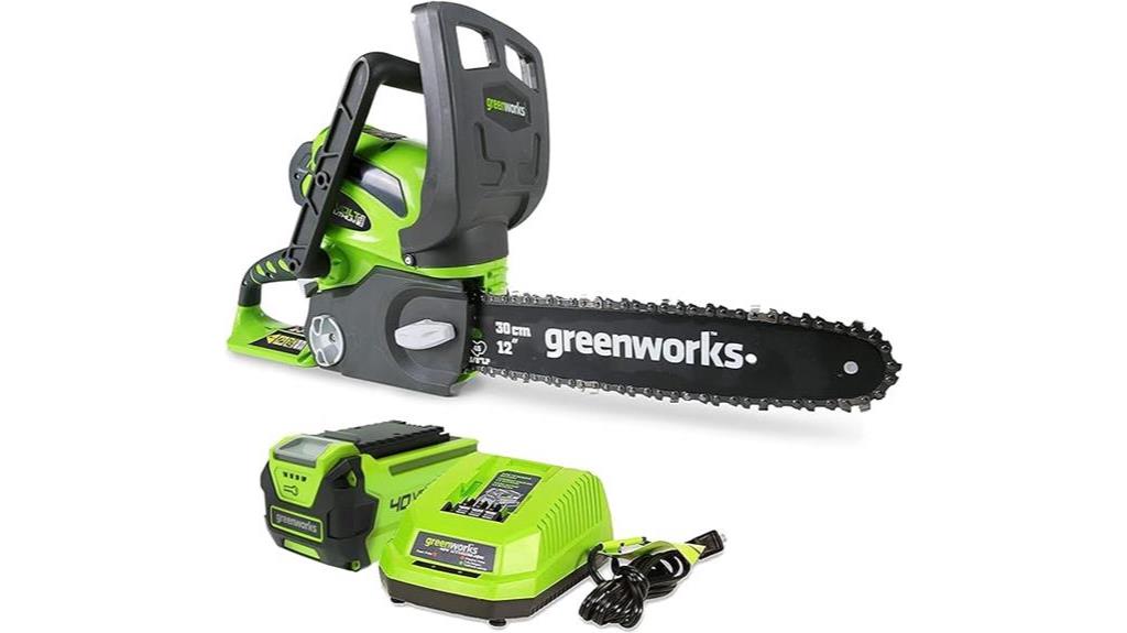 compact 40v cordless chainsaw