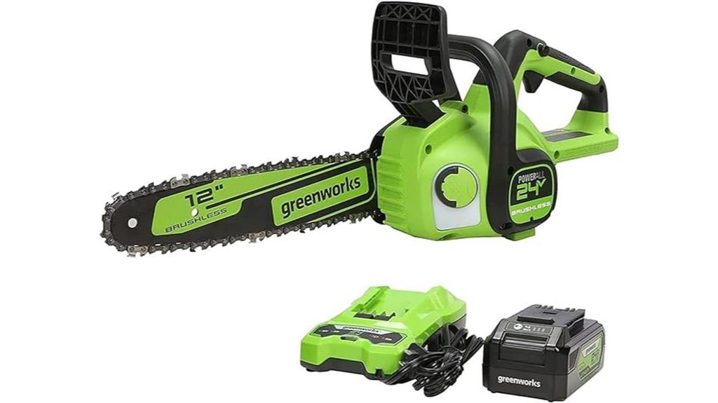 compact cordless chainsaw design