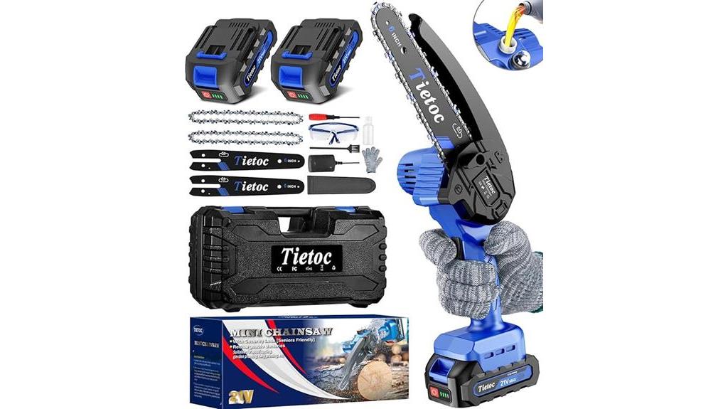 cordless mini chainsaw bundle