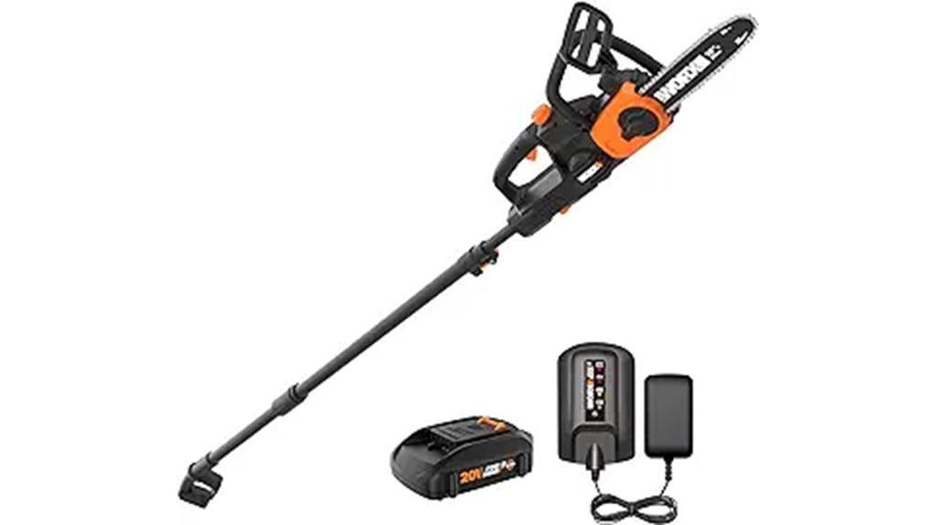 cordless pole chain saw