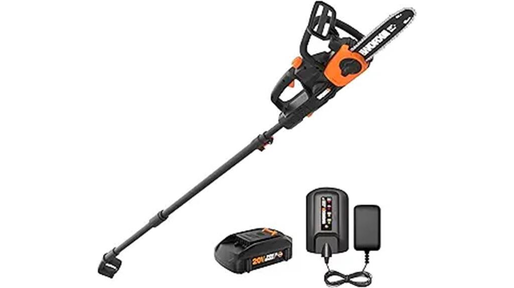 cordless pole chain saw