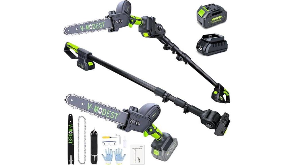 cordless pole saw battery