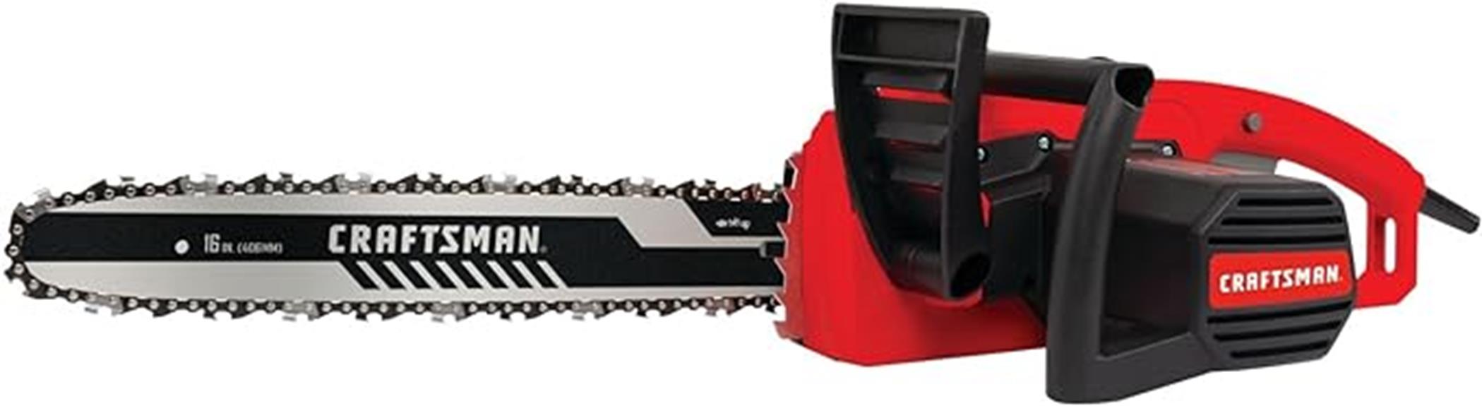 craftsman 16 inch electric chainsaw