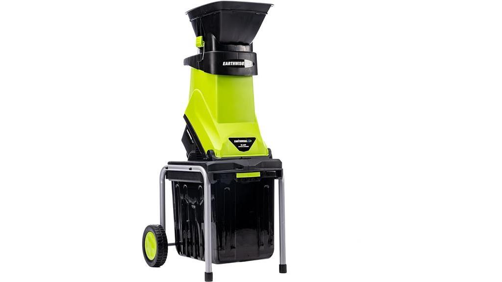 electric garden chipper machine