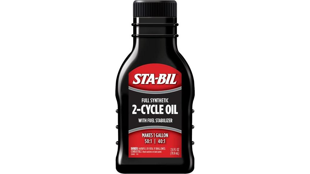 full synthetic 2 cycle oil