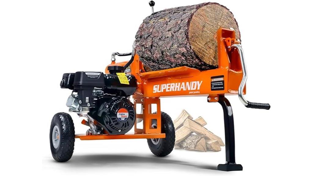 gas powered log splitter