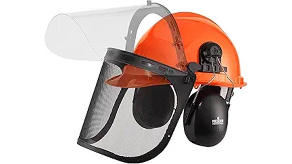 industrial chainsaw helmet kit