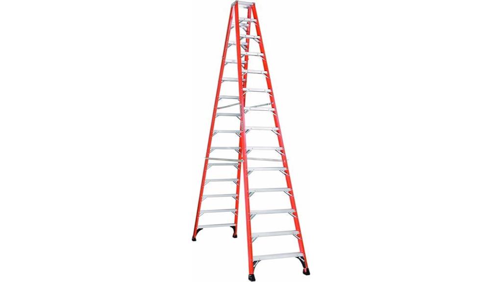 louisville fiberglass step ladder