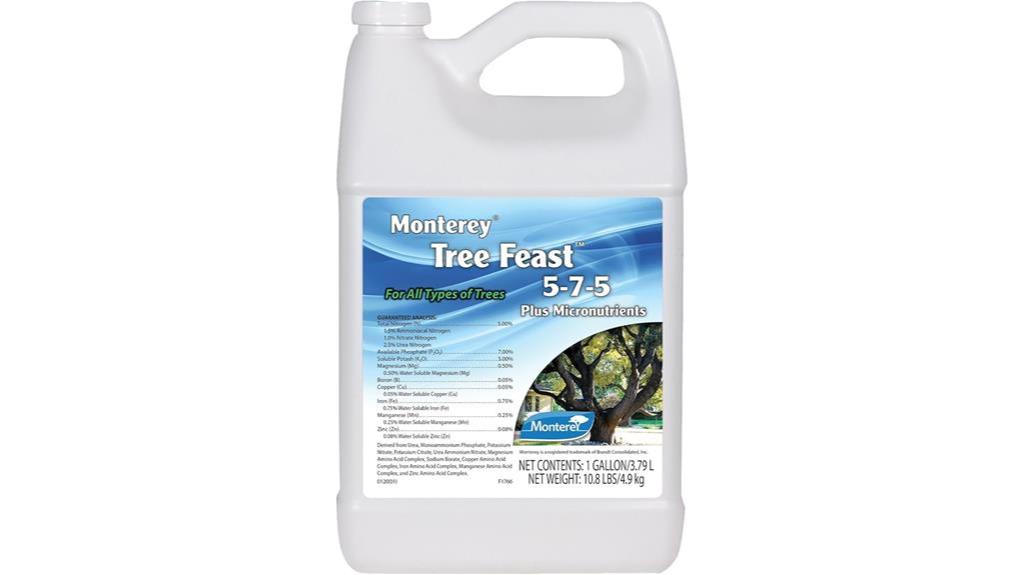 monterey tree feast fertilizer