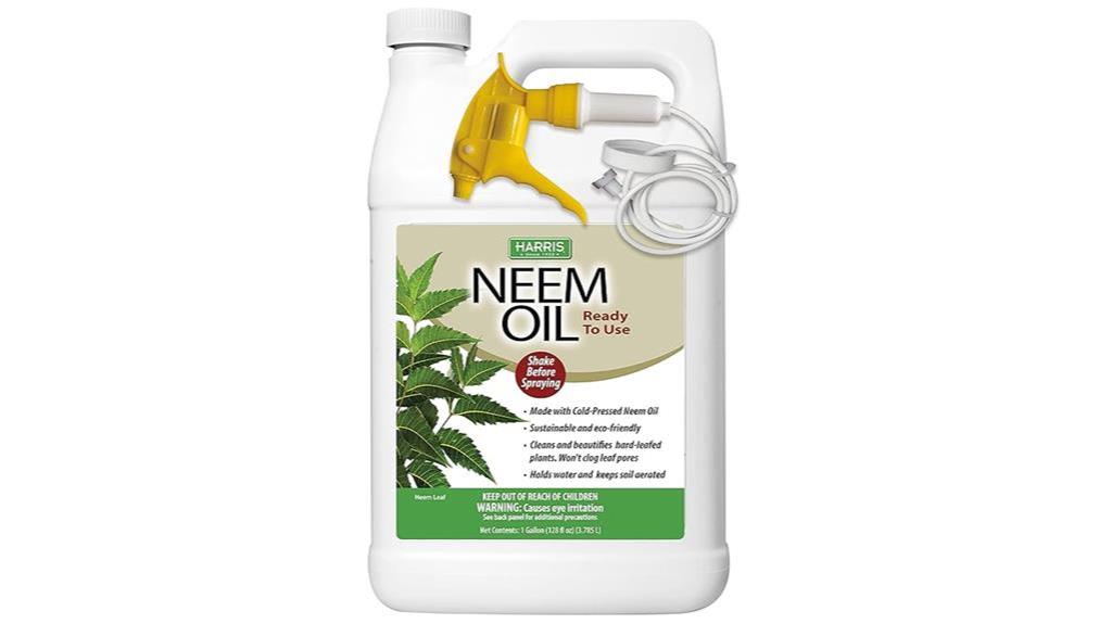 neem oil plant spray