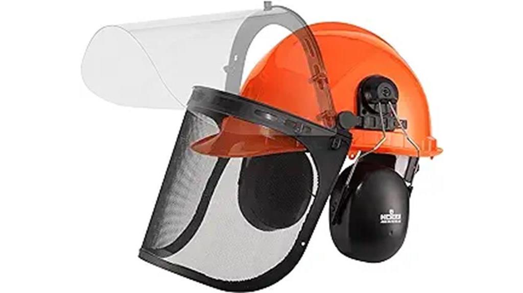 nocry chainsaw safety helmet