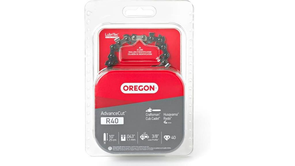 oregon 10 inch chainsaw chain