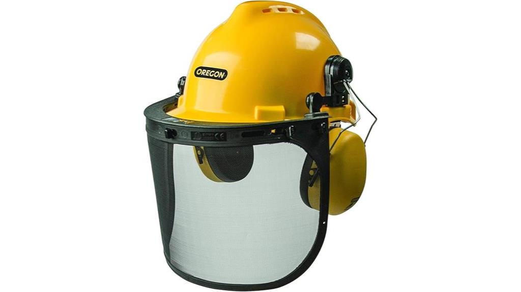 oregon chainsaw safety helmet