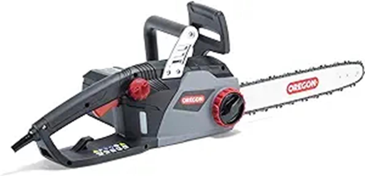 oregon cs1400 electric chainsaw