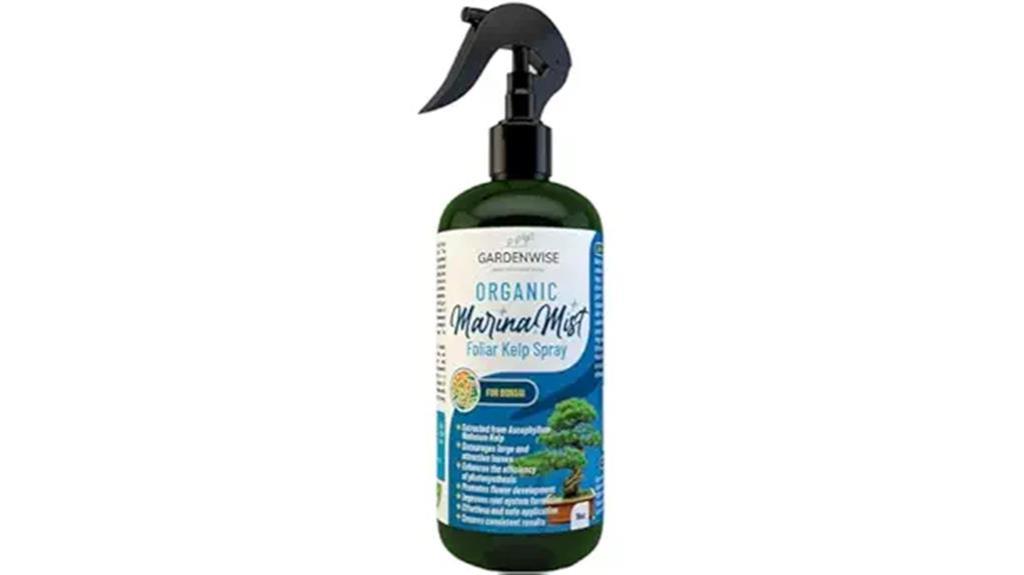 organic foliar spray bonsai