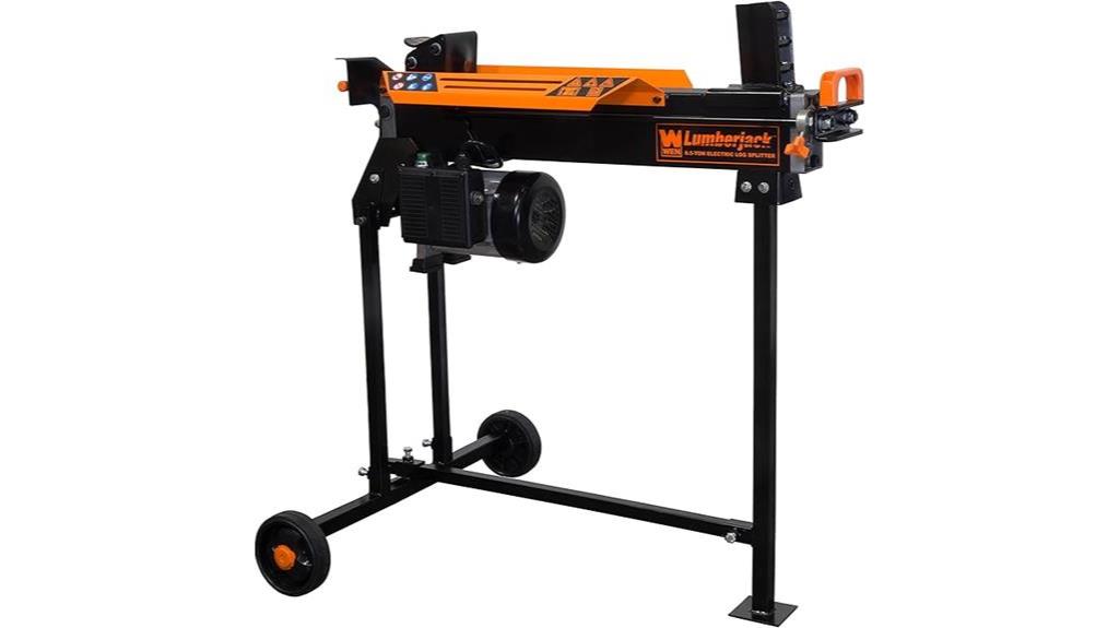 portable 6 5 ton log splitter