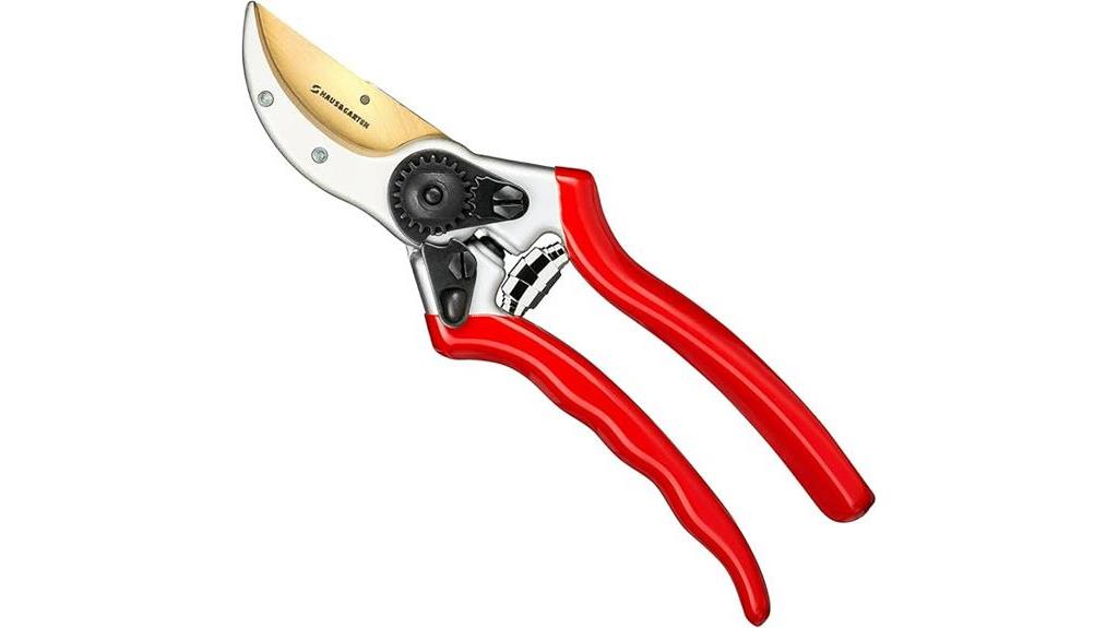 premium titanium pruning shears