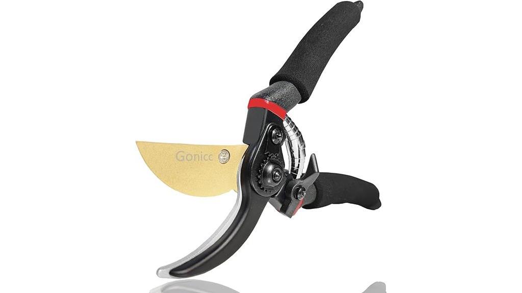 premium titanium pruning shears