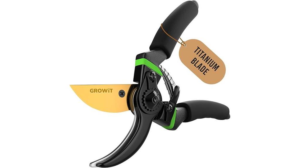 professional titanium pruning shears