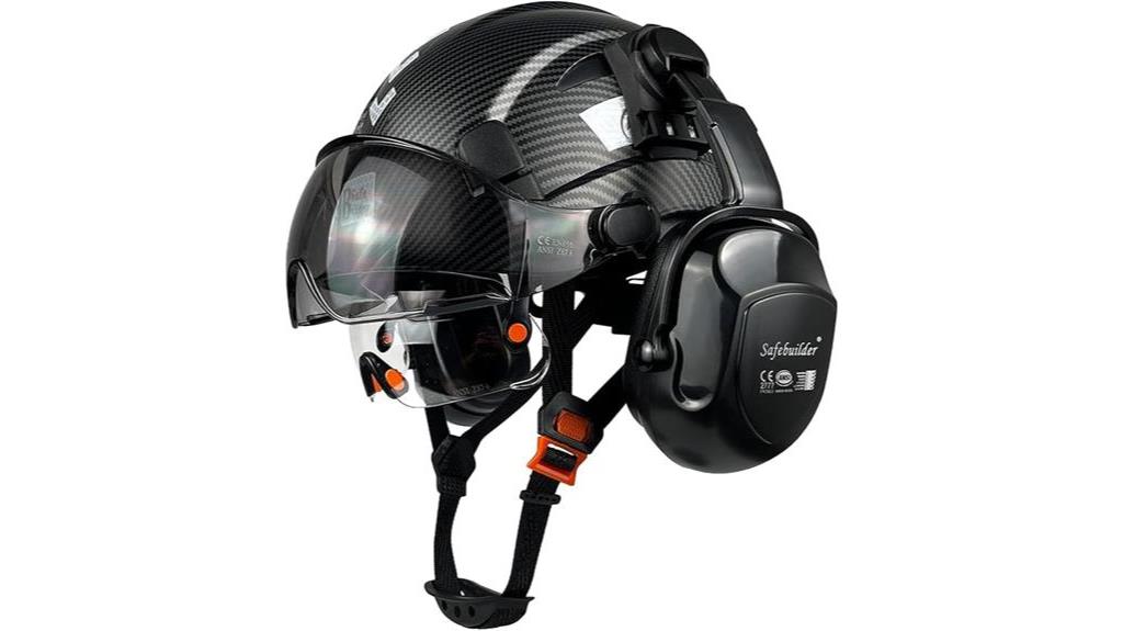 safety helmet with accessories