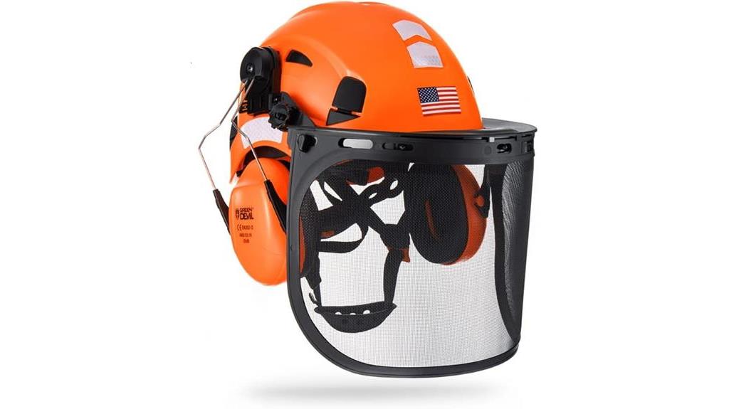 safety helmet with accessories