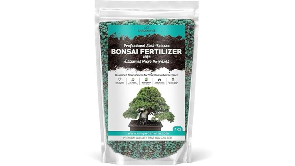 slow release bonsai fertilizer