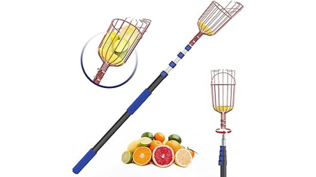 telescoping fruit picker tool