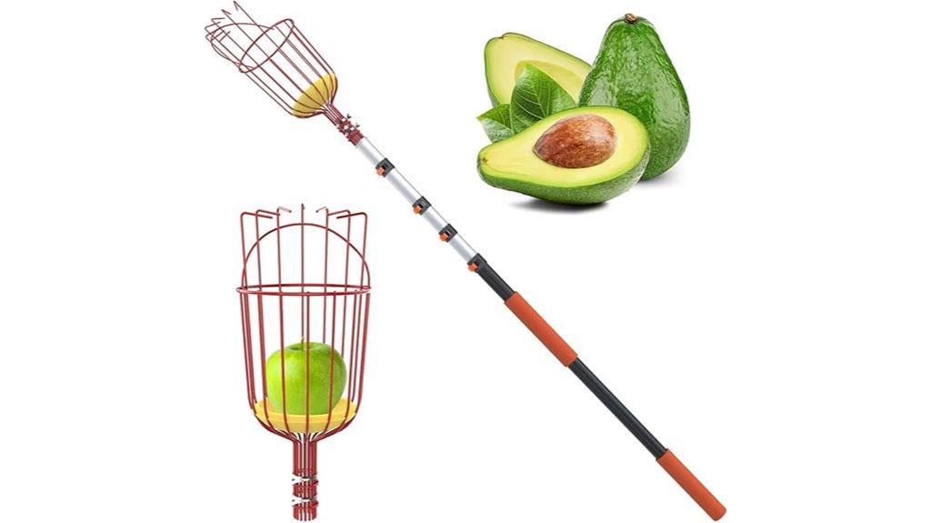 telescoping fruit picker tool