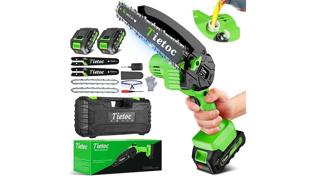 tietoc mini chainsaw bundle