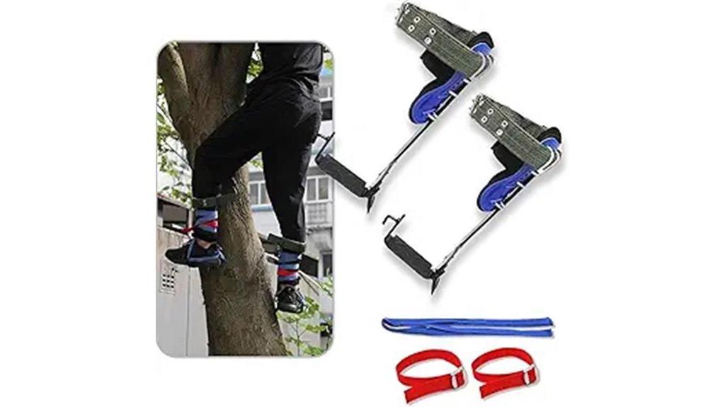 tree climbing spike set