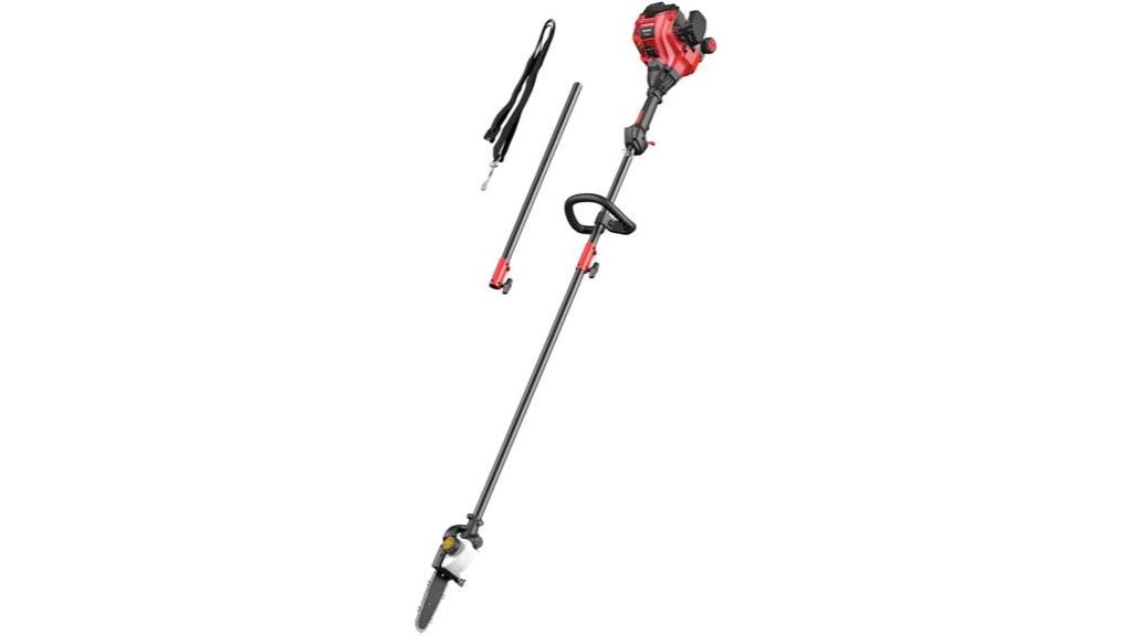 troy bilt gas pole saw