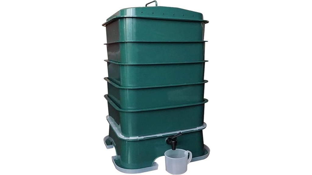 vermihut 5 tray compost bin