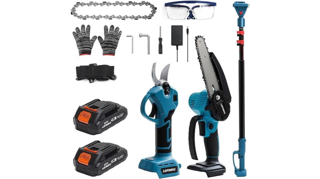 versatile electric pruner set